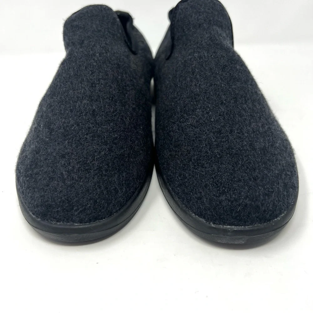 Allbirds Men’s Merino Wool Loungers Sz 12 Slip On Shoe Charcoal Grey Sneaker GUC